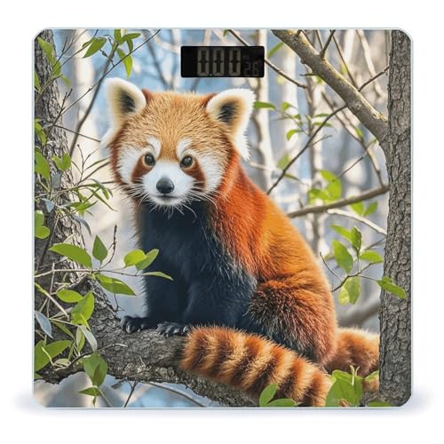 Báscula digital para baño Little Red Panda miniatura 1