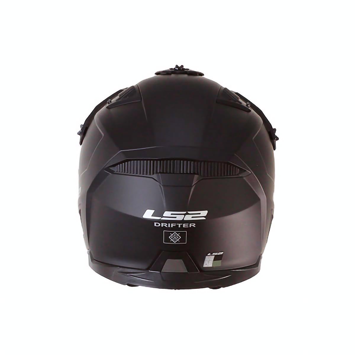 LS2 OF606 Drifter Open Face Full Face Modular Motorcycle Helmet Matt Black