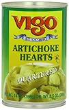 Vigo Quartered Artichoke Hearts, 14 Ounce (Pack of 12)
