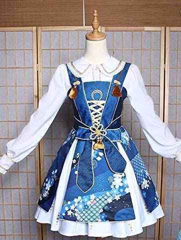 刀剣乱舞-ONLINE- 三日月 宗近（みかつき むねちか） 　風　 コスチューム  コスプレ衣装  完全オーダーサイズ可能 Amazon.co.jp: 【cosmch20】刀剣乱舞 コスプレ 衣装 三日月宗近