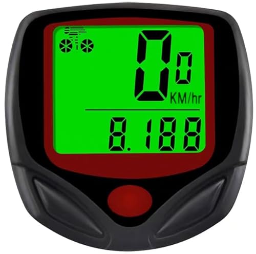 Bike Speedometer Waterproof Wired Bicycle Bike Computer and
