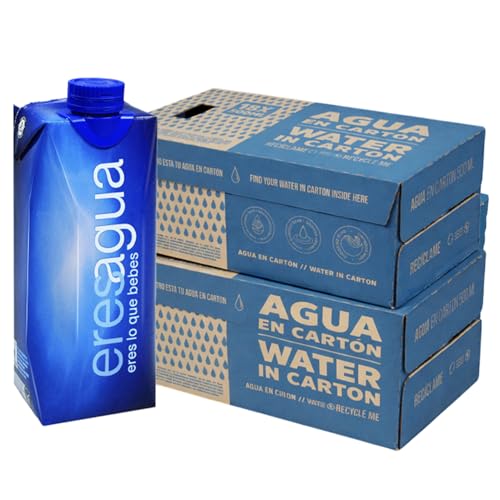 Eresagua – Agua Alcalina 500ml (Pack de 36) | Agua Mineral Natural con pH 7+ y Minerales Esenciales | Hidratación para Deportistas y Bienestar Diario