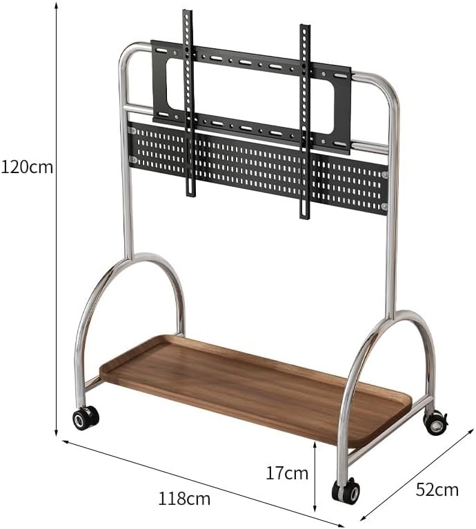 テレビ スタンド tvスタンド ローリングモバイルテレビスタンド 車輪