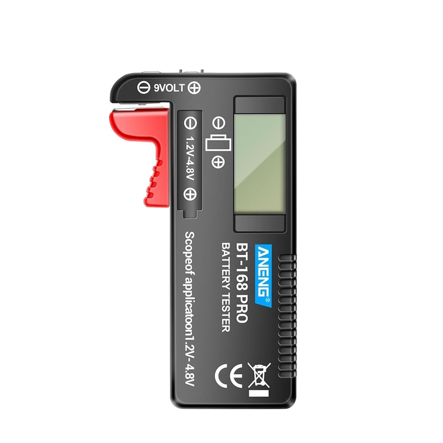 BT-168 POR Digital Lithium Battery Capacity Tester Checkered Load Analyzer Display Check AAA AA Button Cell Universal Test