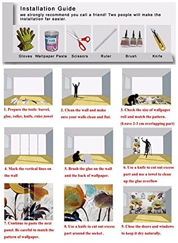 Carta da Parati Adesiva Muro 3D Soffitto del Cielo...