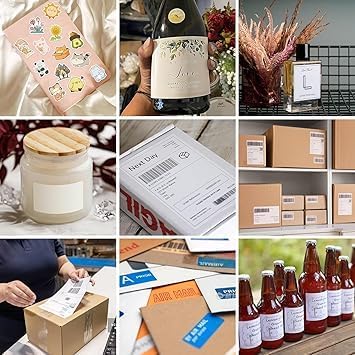 ZGBZCL Sticker Paper for Inkjet 40 Sheets 8.5" x11” Matte Sticker Printer Paper Full Sheet Labels, Sticker Paper for Printer Sticker Labels, for Laser/Inkjet (40 Sheet, 8.5''x11'') - Image 7