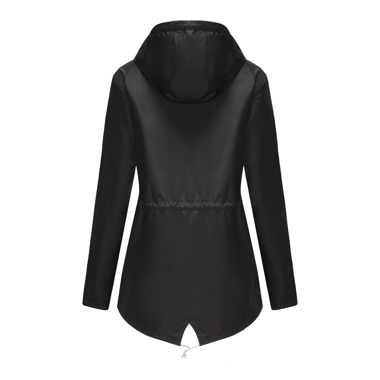 Impermeabili Da Donna Giacca A Antipioggia Impermeabile Leggero Trench Con Cappuccio Esterno Tulle Azzurro Pioggia Lungo Giubbotto Canadian Termica Running Rain Jacket Trekking Antivento