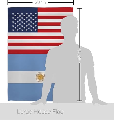 Miniatura 2 de Bandera de la Amistad de la Copa Mundial de Argentina, Estados Unidos, decoración del hogar, habitación, patio, porche, césped, jardín, bandera,