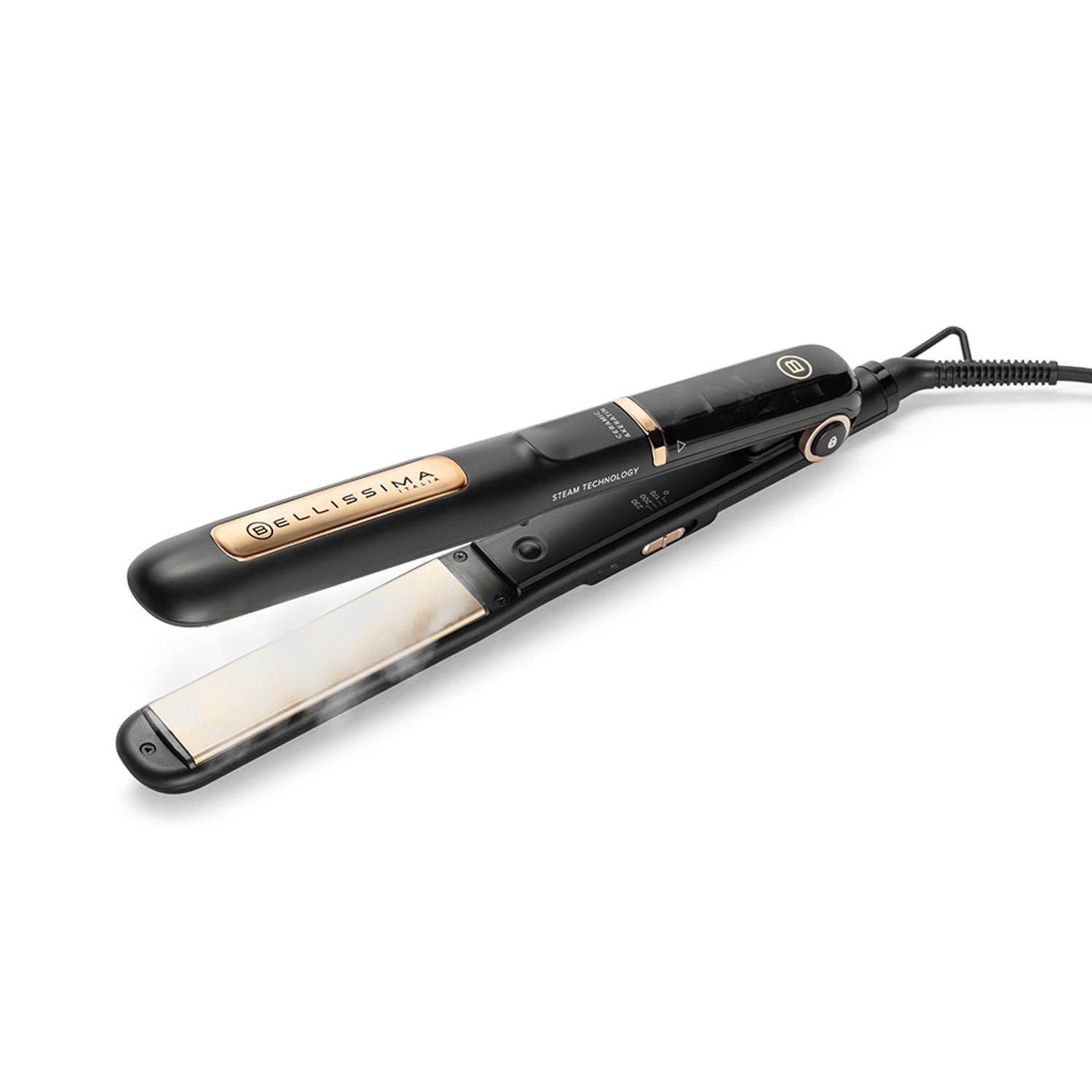 Piastra A Vapore - Bellissima - My Pro Steam B28 100 - Protezione E Lucentezza - 3 Temperature - Adatta A Tutti I Tipi Di Capelli