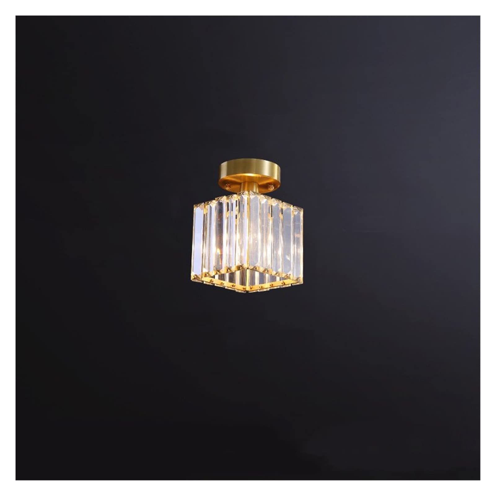 ASerZenith S Fixture Led Modern Chandelier Lamp Modern Copper Small Ceiling Light Mini Chandelier Indoor Aisle Light Compatible With Corridor Cloakroom Balcony Bar Ceiling Lamp Modern Le