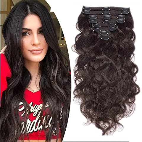 18 Inch SEGO Clip In Remy Hair Extensions Cover
