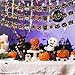 GUjianzhi Vintage Cat Hanging Banner - 4Pcs Retro Black Cat Pre-string Hanging Banner for Party Supplies, Halloween Christmas Decoration for Fireplace Wall Window Home Outdoor Photo Booth Game Toy