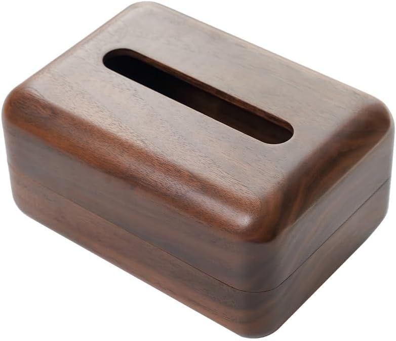 Japanese Solid Wood Tissue Box Living Room Coffee Table Napkin High-Grade Whole