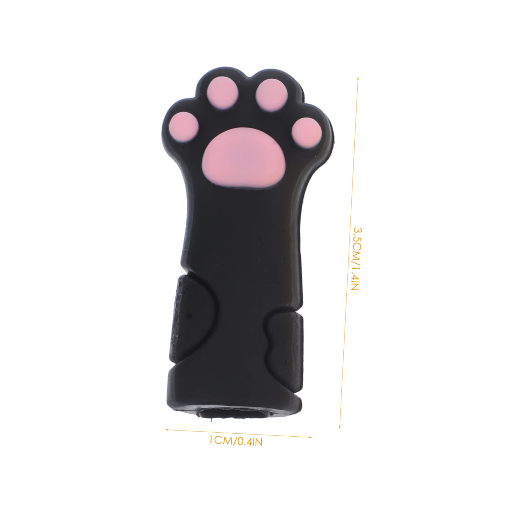 DOITOOL 6pcs Dead Skin Shears Protective Case Nail Tools Decorative Nipper Cover Cuticle Scissor Holder Cute