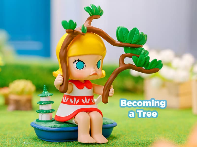 Amazon | POP MART MOLLY のんびりな1日 シリーズ ABS&PVC製
