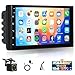 Android 13 Autoradio 2 Din avec GPS Navi WiFi Bluetooth ISO Câble Mirror Link 7 Pouces Écran Tactile Autoradio avec Bluetooth Mains Libres FM Radio Dab+/OBD2/DVR Commandes au Volant Caméra de Recul