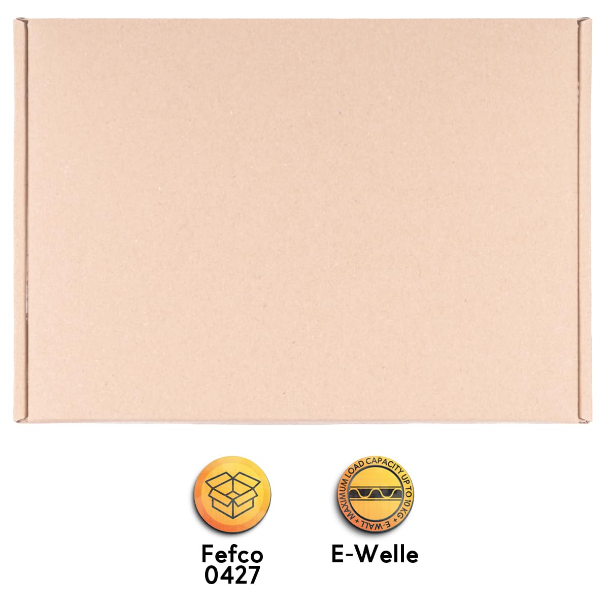 verpacking 200 Scatole fustellate marroni | 23 x 16 x 2 cm - GB 1 | formato A5 | scatole per spedizioni ultra piatte