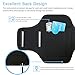 Phone SE (2016) 5S 5 Armband, JEMACHE Gym Running Jogging Exercise Workout Sport Arm Band Case for Phone 5/5S/SE (2016) 4.0 inch with Card/Key Holder (Black)