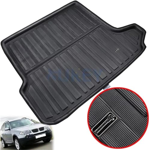 Tapis coffre arrière BMW X3 E83 finition sol haute protection