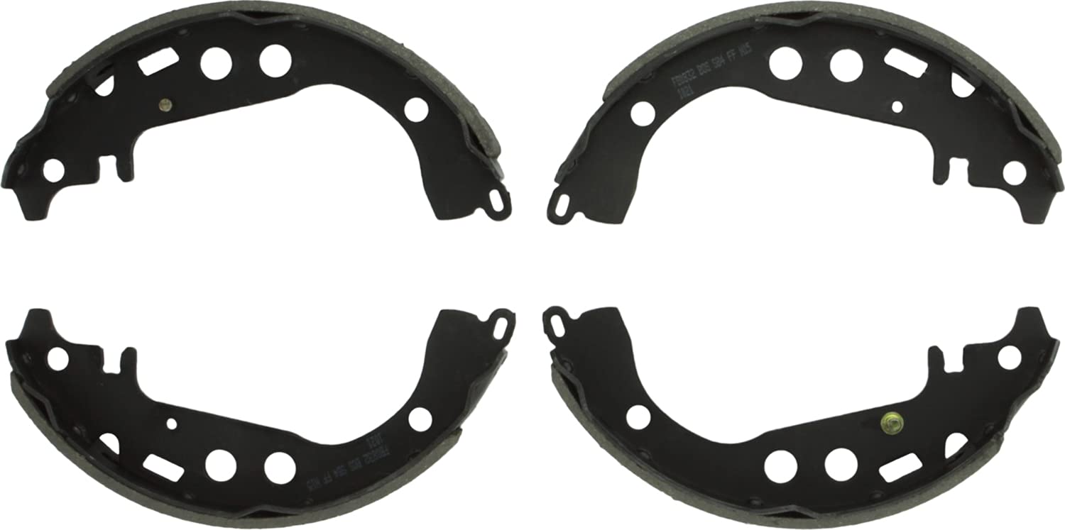 BOSCH BS832 Blue Drum Brake Shoe Set - Compatible With Select Scion xA, xB; Toyota Corolla, Prius; REAR