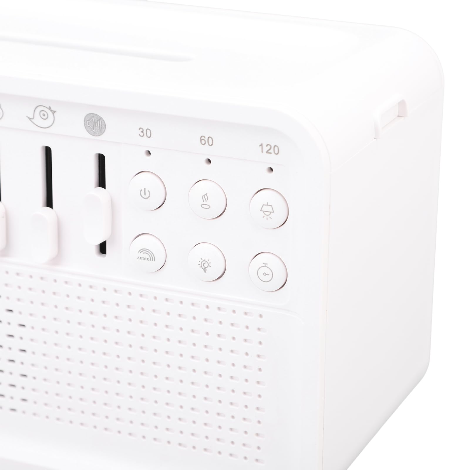 Topiky White Noise Machine mit Luftbefeuchter, 3-in-1-Diffusor für ätherische Öle, Soundmaschine, Bluetooth-Lautsprecher, Nachtlicht für Schlafzimmer, Baby-Einschlafhilfe, 150 Ml, Automatische