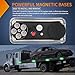 Nilight 2PCS 42LED Green Wireless Magnetic Strobe Lights Portable Warning Hazard Light Surface Mount Waterproof 5 Patterns for 12V 24V Cars Trucks Van Off Road Vehicles ATV