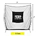 Izzo Titan 7ft x 7ft Golf Practice Hitting Net - Golf Hitting Net for Your Home Or Backyard,Black