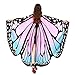 Produktbild YWLINK Frauen Schmetterling FlüGel Schals Damen Nymphe Pixie Poncho KostüMzubehöR ZubehöR FüR Show/Daily/Party Partei FlüGel Tanzen ZubehöR