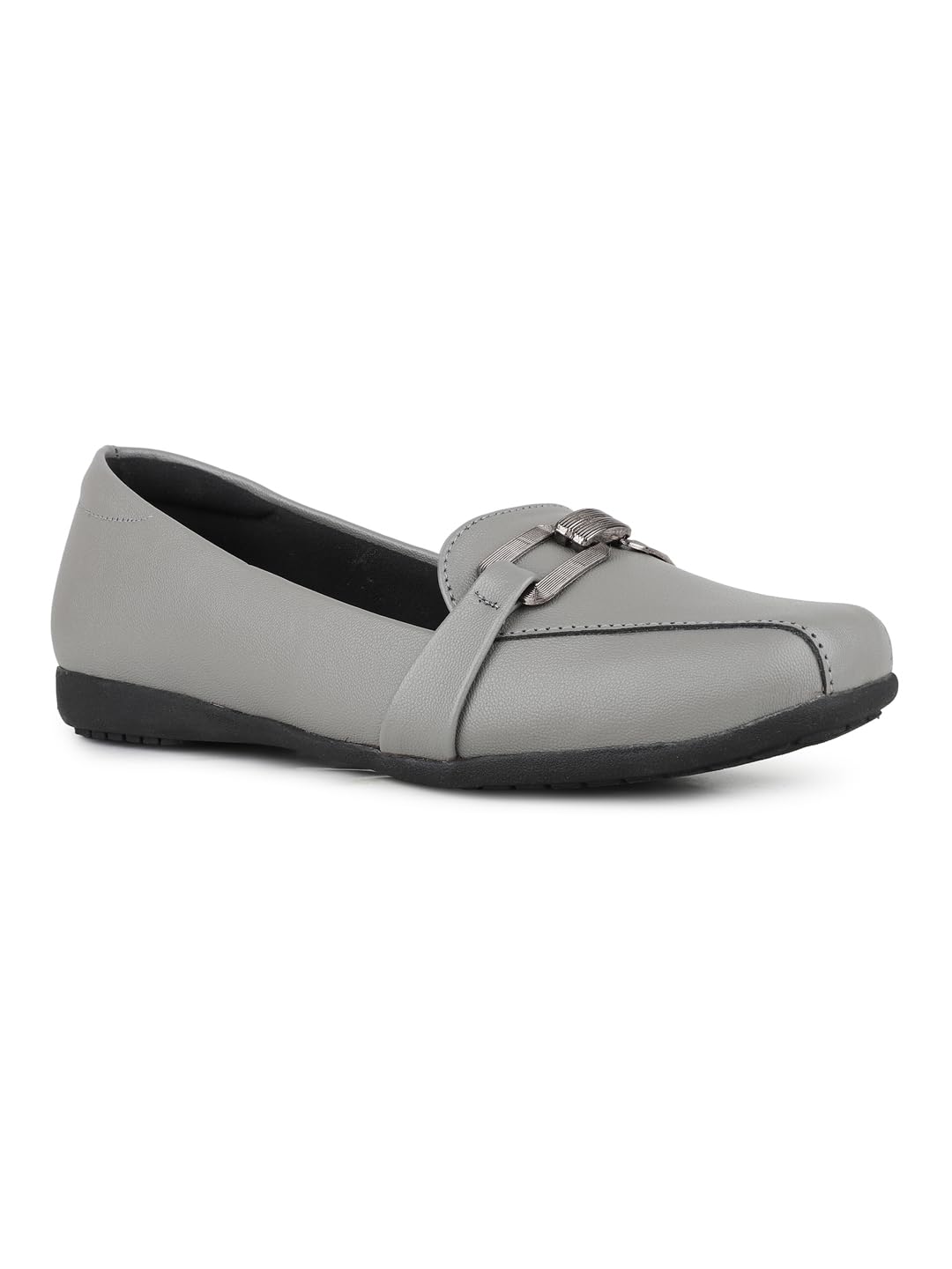 inc.5 Womens Women Grey Casual Solid Pointed Pumps Pump-picture-13