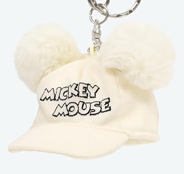 Disney ミッキーマウス 東京ディズニーリゾート　ボアキャップ　白2点セット Disney ミッキーマウス 東京ディズニーリゾートボアキャップ白2