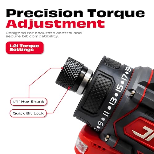 JPT 18V Pro Series Brushless Impact Driver - Image 5