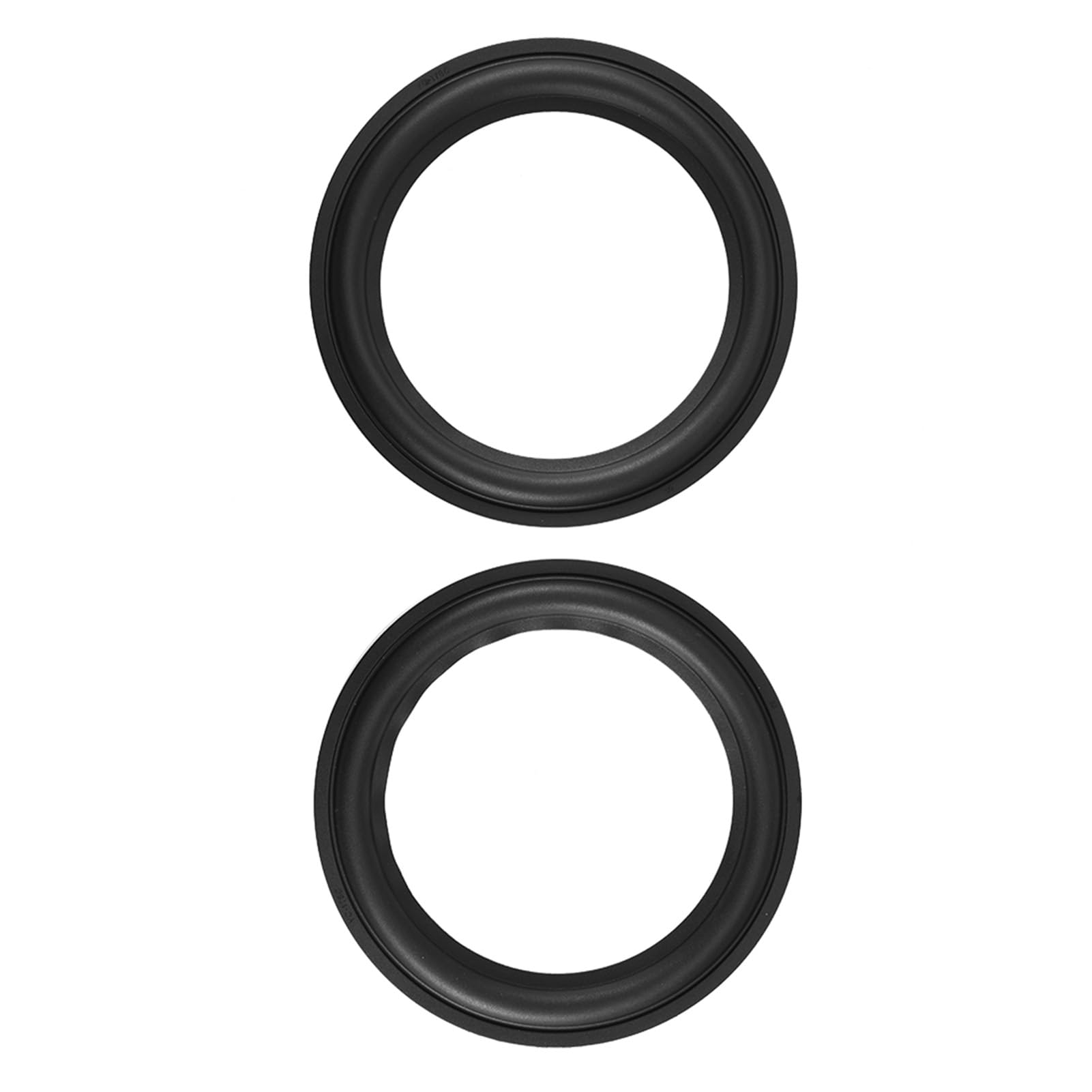 Parti di Riparazione del Bordo in Gomma per Altoparlante e Bordo 'altoparlante Surround antietà per Altoparlanti, 2 Pezzi di Riparazione del Bordo del Woofer da 8 Pollici