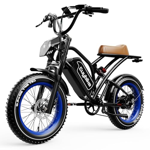 Electric Bike for Adults, 2000W/3000W Peak Single/Double Motor with 48V/52V