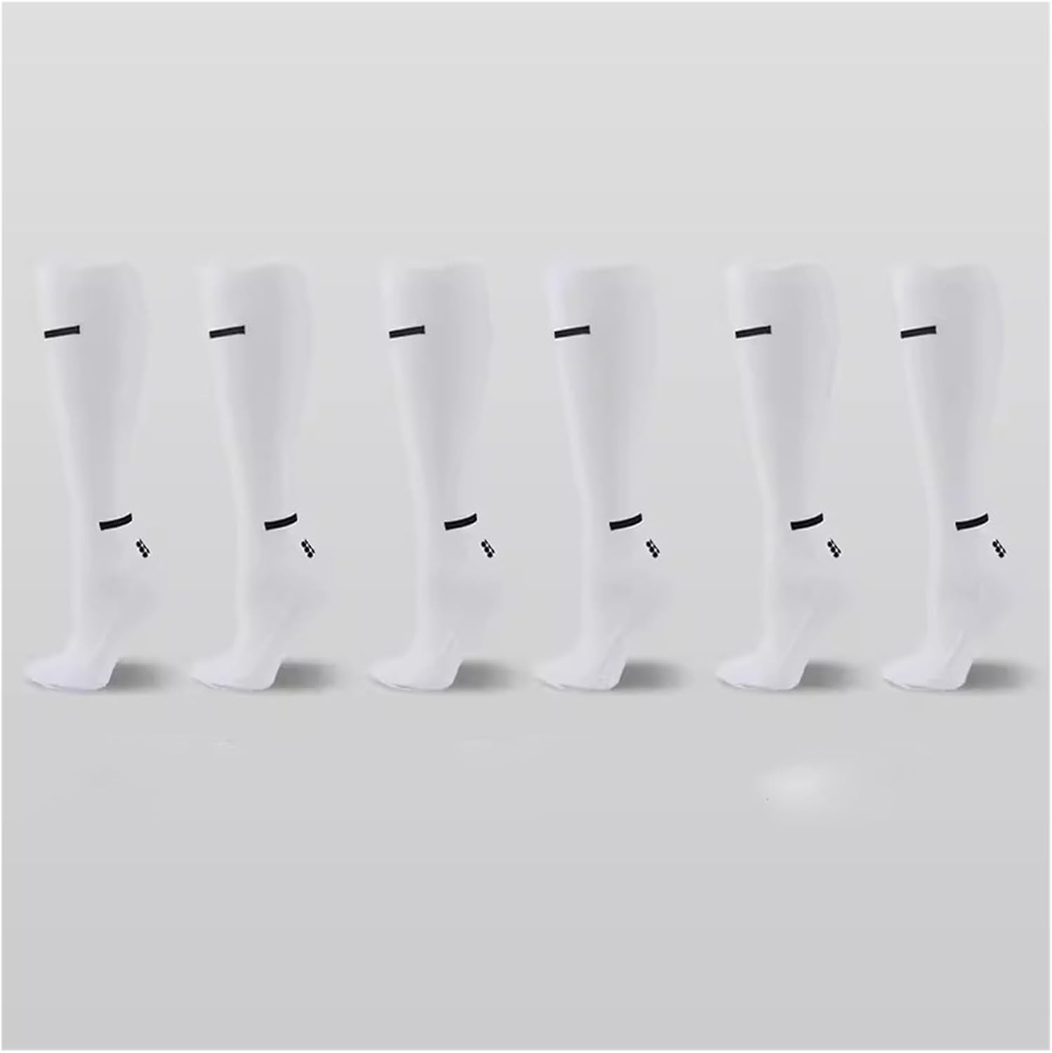Long Tube Calf Compression Socks Running Fitness Jump Rope Long Towel Sports Women M Elastic