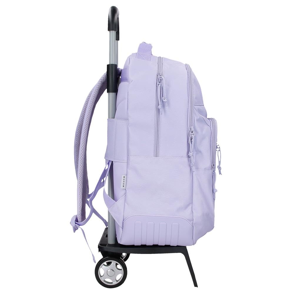 Movom Always on The Move Mochila Escolar, Morado, 31x42x13 cms | Doble Compartimento