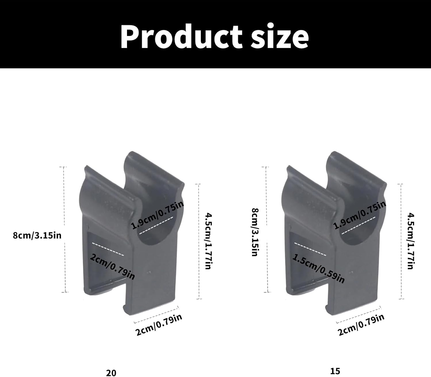 4Pcs Garden Trolley Cart Buckle for Garden Transportation Picnics Outdoor Travel Camping Wagons Card Buckle Spare Part