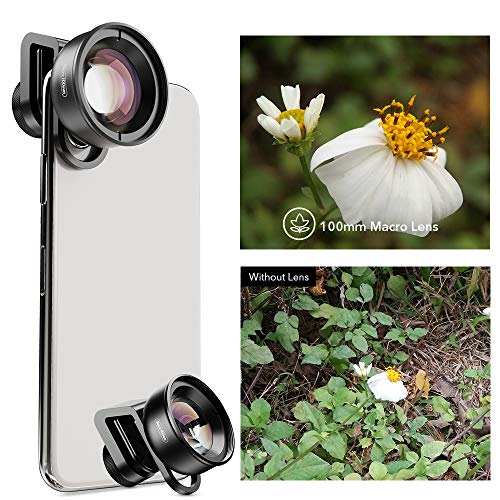 Lente Macro 100mm para Celular e Tablets Apexel
