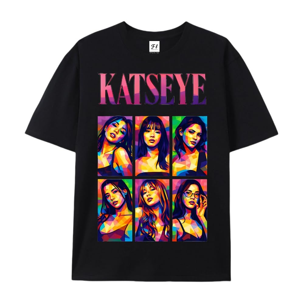 Katseye Shirt Graphic Tees for Fans Women Men, Katseye Merch, S-5XL