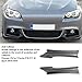 Carbon Fiber Front Bumper Lip Splitter for 5 Series F10 F11 M Sport 2010-2016, Reduced Wind, Improved Driving Stability (Carbon Fiber)