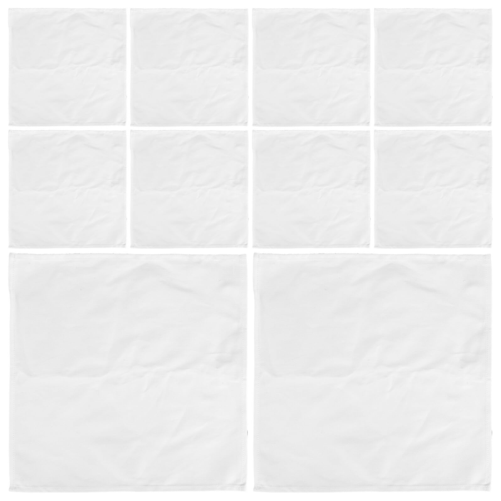 PRETYZOOM 20 Piezas Servilletas de Algodón Absorbentes Reutilizables para y Cocina Paño de para Mesa Toallas de Mano para Bebidas