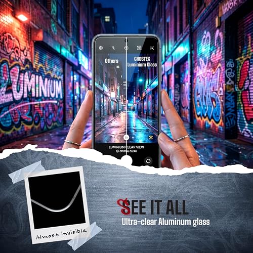 Image of Ghostek Screen Protector Tempered Glass for Galaxy S26 (2 Pack) with Easy Installation Designed for 2026 Samsung Galaxy S26 (6.3 inch) (Clear)