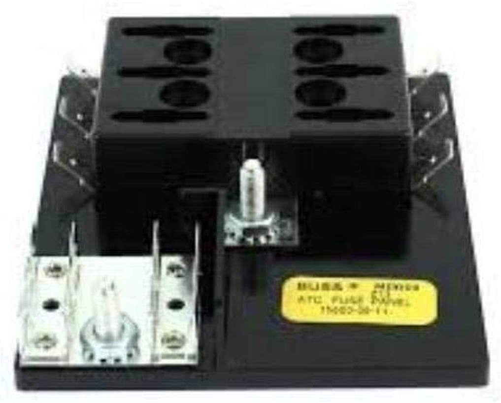 Bussmann15600-06-21 ATC Fuse Panel Long Base 6 Positions