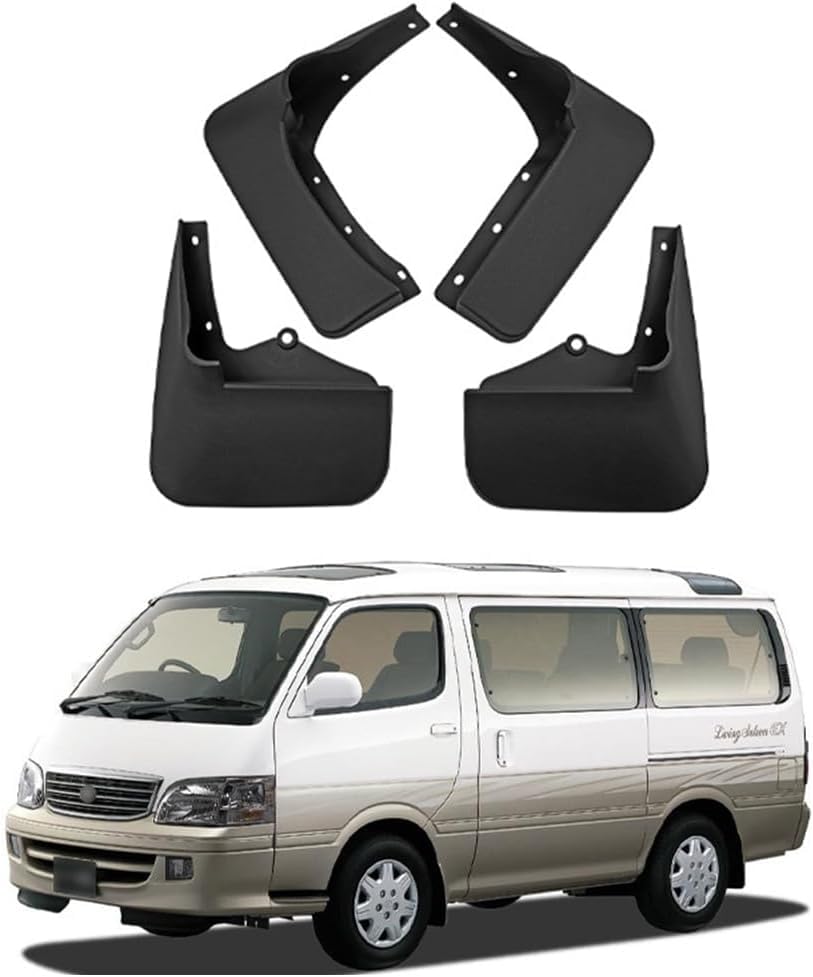 Guardabarros para Toyota Hiace ideales para proteger tu furgoneta camperizada en rutas de montaña