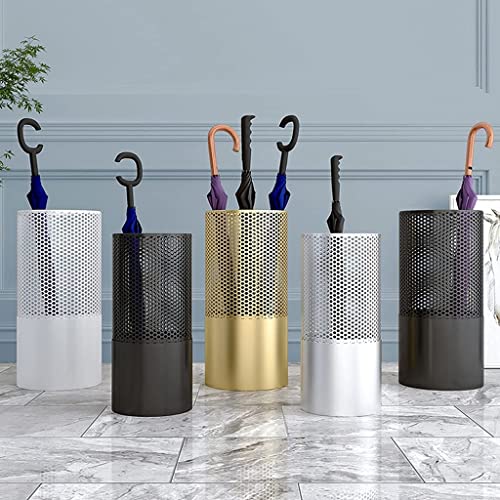 Porte-parapluie en fer style nordic light luxe pour entrée et bureau - 7