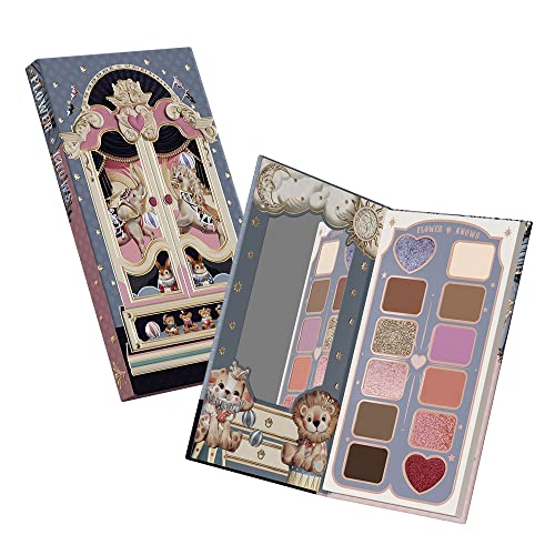 Flower knows(フラワーノーズ)サーカスシリーズ 12色アイシャドウパレット 粉末 (02 IncredibleKingdom)