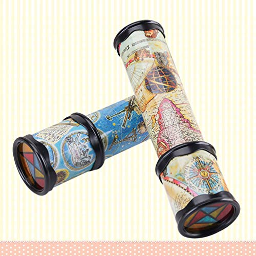 STOBOK 2Pcs Caleidoscópio Caleidoscópio Lente Espelho Brinquedo para Adultos Dos Miúdos Favores Do P