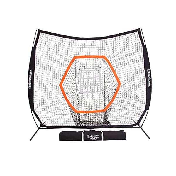GoSports 7 ft x 7 ft Baseball & Softball Practice Hitting & Pitching