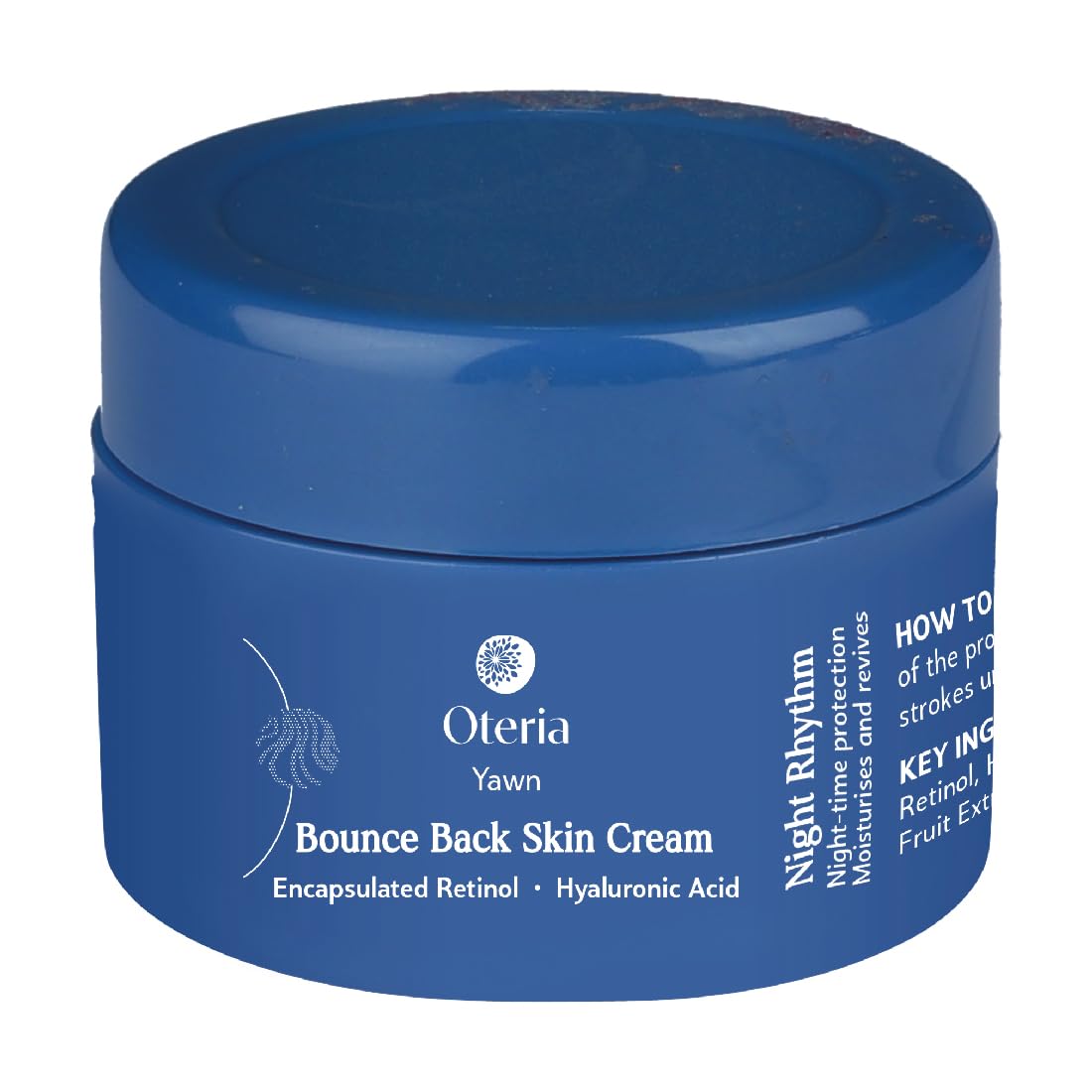 Oteria Bounce Back Skin Cream (12Gm) | Encapsulated Retinol Night Cream For Brightening Skin