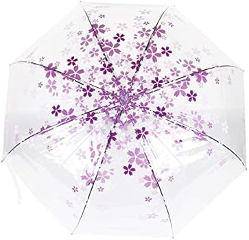 ThreeH Clear Cherry Umbrella Car Open Transparent Windproof for ThreeH Clear Cherry Umbrella Car Open Transparent Windproof for