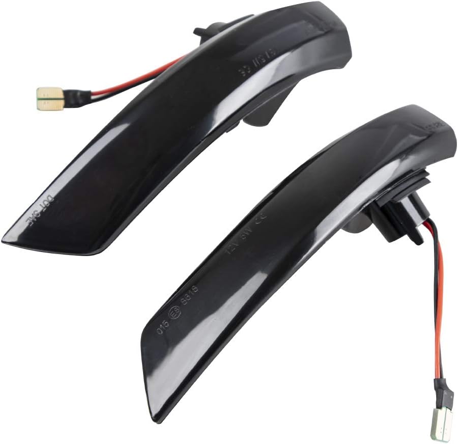 2PCS LED Dynamic Turn Signal Lights Side Wing Rearview Mirror Indicator Blinker Lamp for Fo rd Focus 2 3 Mk2 Mk3 Mondeo Mk4